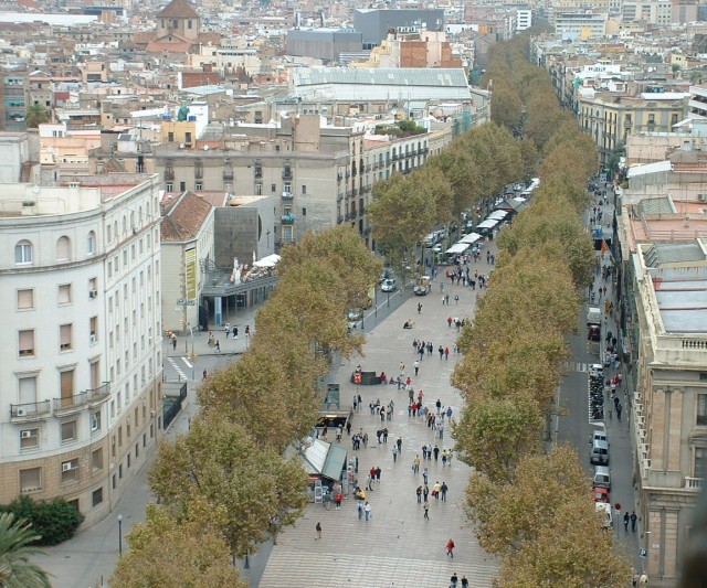 Las Ramblas de Barcelona