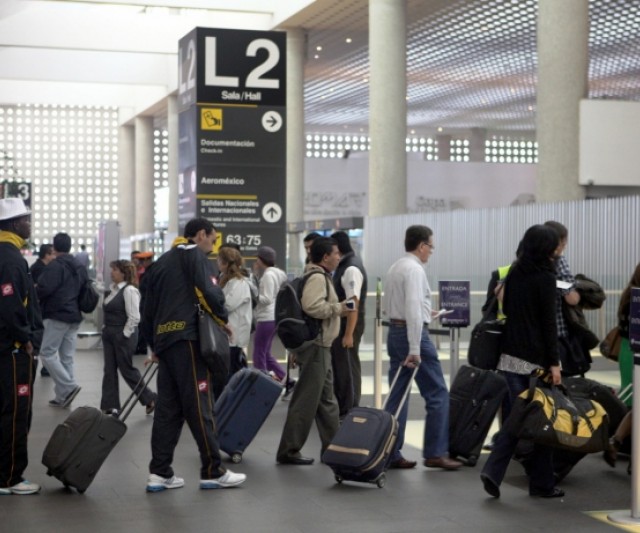 Se incrementan los visitantes a los aeropuertos Mexicanos