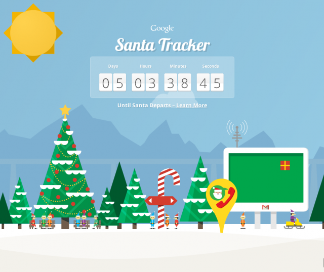 google-maps-santa-tracker